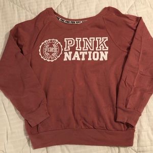Pink long sleeve shirt